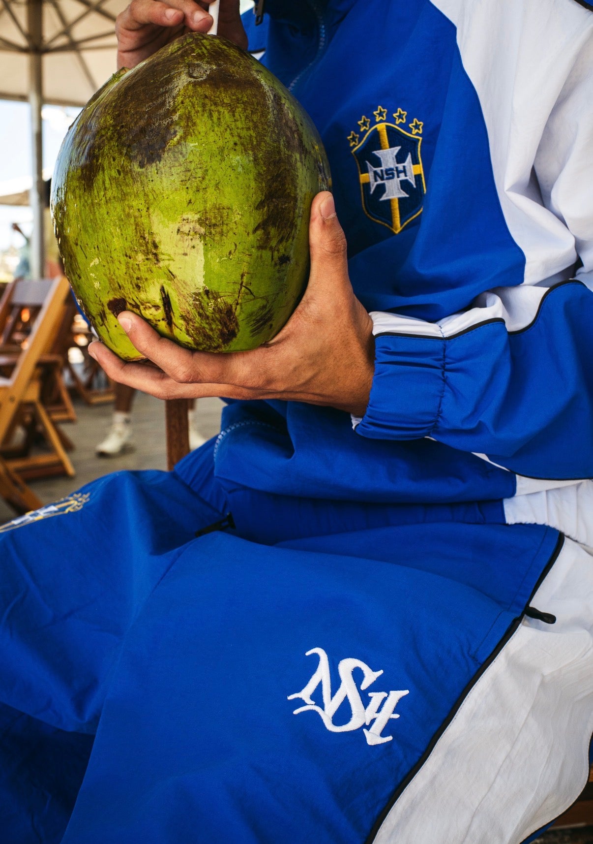 Retro Brazil tracksuit