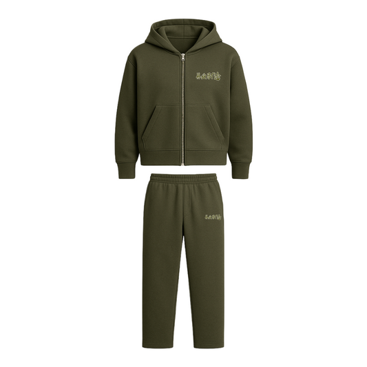 Khaki Hustle Tracksuit