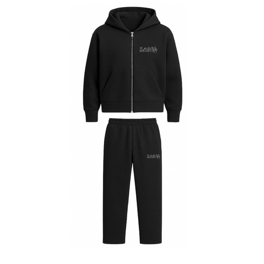 Black Hustle Tracksuit