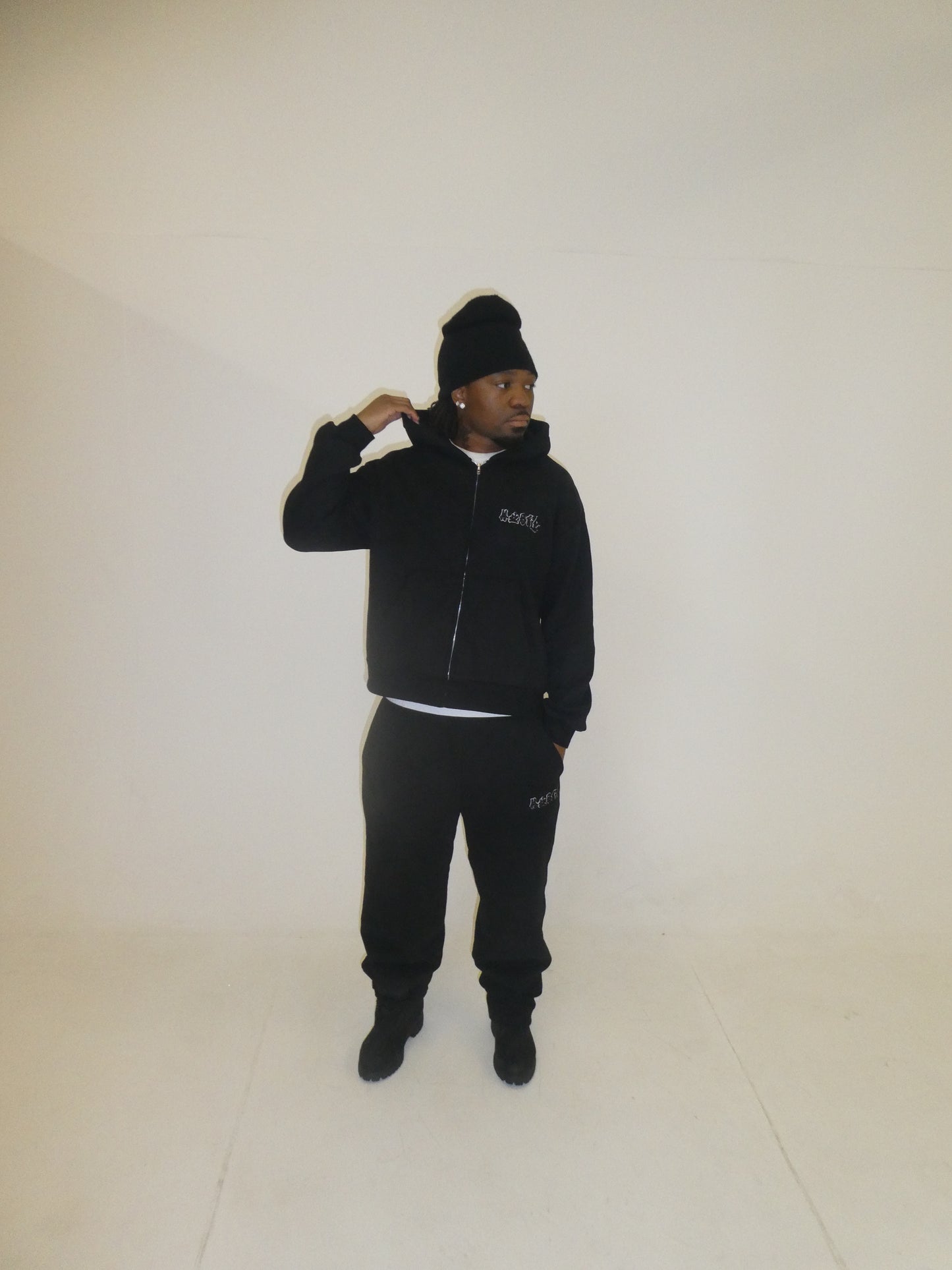 Black Hustle Tracksuit